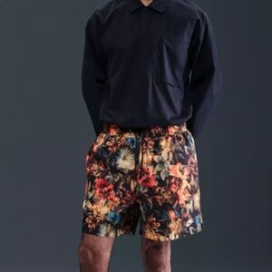 Nike Men's Club Summer Flow Mesh Lined Shorts. Size XL. Big Floral Print.